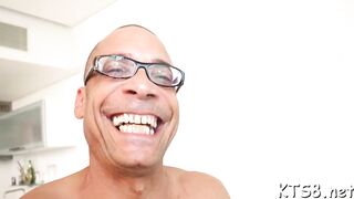 Giant cock for a wicked t-girl