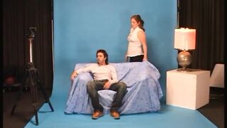 Amateur Casting for Young MILF Fisted in Hairy Cunt Then Screwed and Cummed in Mouth by Biggest Dick