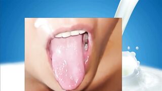 A super ejaculation to swallow