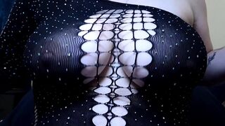 Edge With Mamma - Purple Vibe, Sex-toy & Hands