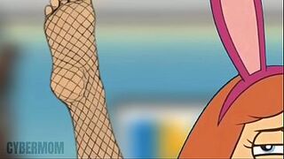 Cuckold Husband finds out his Wife is a Porn Star. Cartoon Parody