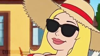 Cuckold Husband finds out his Wife is a Porn Star. Cartoon Parody