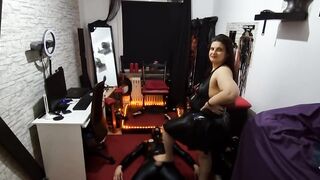 Piddle Drenched Tractable Licking Golden Shower From Mature Female-dominant