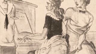 retro drubbing drawings