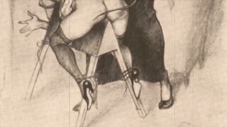 retro drubbing drawings