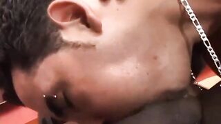 Big bazookas big black jock trans woman fucks stud