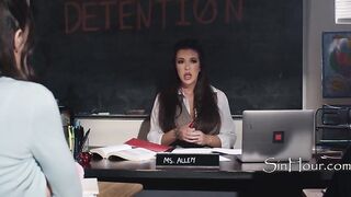 Amoral Teacher Watches Students Have Rough Sex
