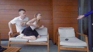 Kisscat is a moral Police? My cunt getting biggest cumload after hard fuck of my boyfriend