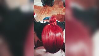 Dominican BBW Neighbor Pulls Him Off The Game! (iPhone Recorded)