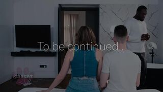 Aged stud accidentally pleasures young woman then instructs younger guy in intimacy