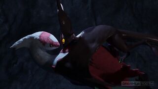CUTE DRAGON BIRD RAILED BY LASCIVIOUS BAT [LATIAS x NOIVERN] [CUM EXPLOSION]