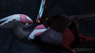 CUTE DRAGON BIRD RAILED BY LASCIVIOUS BAT [LATIAS x NOIVERN] [CUM EXPLOSION]