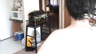 BBW vacuuming in the Stripped A lot of big booty bending over shots - Not HD