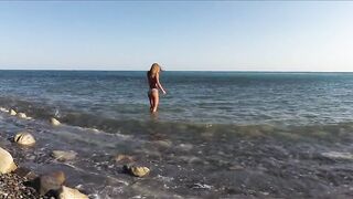 TOUR SHOW WITH SASHA BIKEYEVA - BLACK SEA RUSSIA - NO PORN
