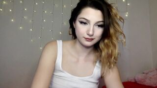 TEEN CAMGIRL GSTRING STRIPTEASE CHATURBATE BEDROOM LIVESTREAM RECORDING PT