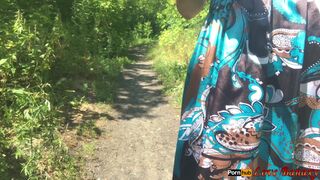 MILF Wanted to Pee for a Walk