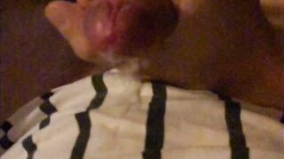 Slow motion Quickie Cum handjob uncutcock