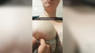 teasing my giant titties in slow motion