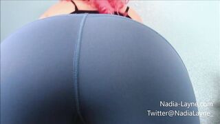 MILF Ass Worship: Yoga Pants and Belts preview