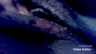Ebony Twat Soaked As Fuck