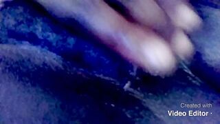 Ebony Twat Soaked As Fuck