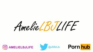 AmelieLBJlife gets creampie in doggy pose - 4K - POV