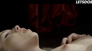 Oiled Lesbian Body Worship in Luxury Baths, Golden-haired Spread Open... two Beauties Can't Stop Touching Her