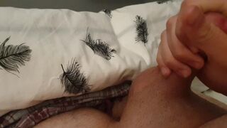 Freshly Shaven Masterbaition Session - MrBigTestie