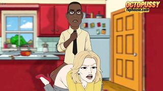 Married Housewife Gets Anal Sex While She Talks to Her Husband on the Phone
