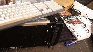 SERVER CATCHES FIRE - $15 Server Rack Adventures Vlog #2