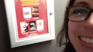 Rear View Void urine At The Cinema
