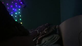 Angel fucks herself for 2 Orgasms
