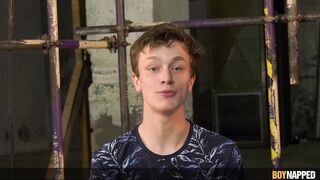 Boynapped - Alex Faux And Slavemaster Kane Part 3 Electro Ball Agony And Cum Eating