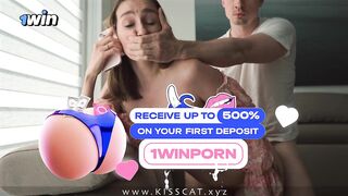MILF Talk on the phone with Husband, but screwed by a lover! Hot morning sex with cheated wife