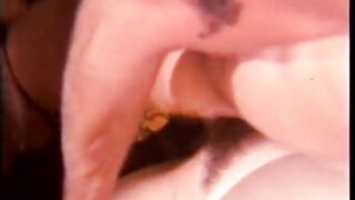 Vintage big schlong in mouth in snatch