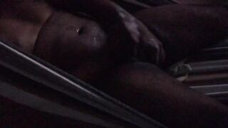 Sloppy Wanking in Hammock: Part 3 (OUT 2ND CUM, COVERED IN 1ST NUT!)