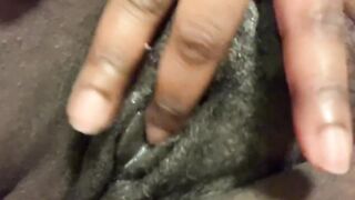 I can’t stop touching my creamy twat