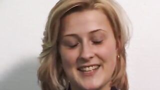 Her first porn movie scene