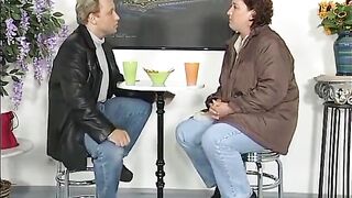 MILF sucks jock then gets screwed to a mouth cumshot