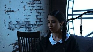 Wednesday Addams Fingers Her Juicy Cunt Alone - Wednesday Porn Cosplay Parody