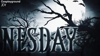 Wednesday Addams Fingers Her Juicy Cunt Alone - Wednesday Porn Cosplay Parody