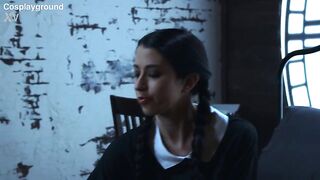 Wednesday Addams Fingers Her Juicy Cunt Alone - Wednesday Porn Cosplay Parody
