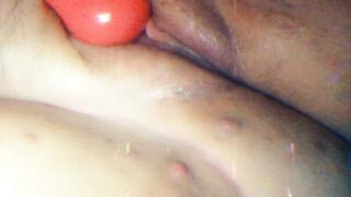 SUPER SOAKED TWAT CUMS ON CAMERA HARD