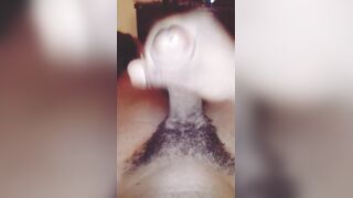 Late night Jerking off My Bbc til i cum