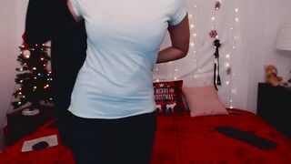 I snuck away to slip my panties off and stuff 'em in my mouth