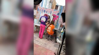 Behind The Scenes Tattoo Studio - Short Risky Movie scene