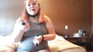 Using my butt-plug in my booty