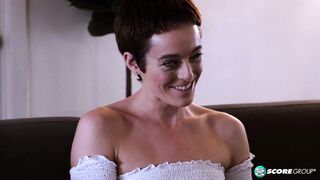 Sidra Sage has a buzzed haircut, but this hottie's all woman. This sweetheart