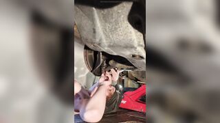 Mechanic Naked on My Car