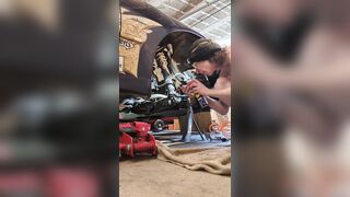 Mechanic Naked on My Car